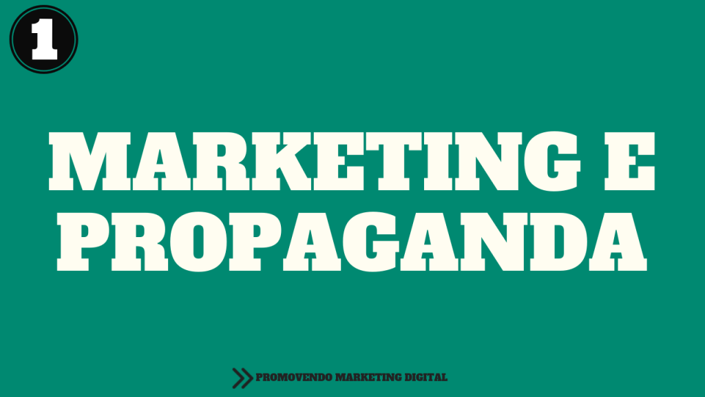 Marketing e propaganda